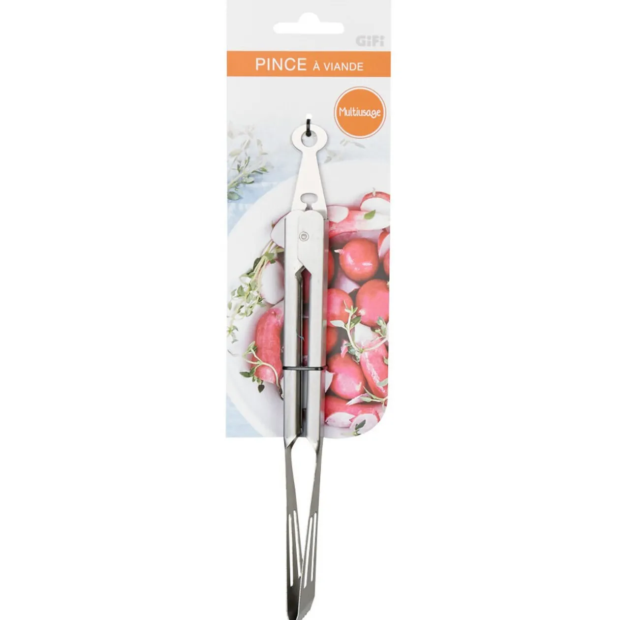 Pince à viande inox