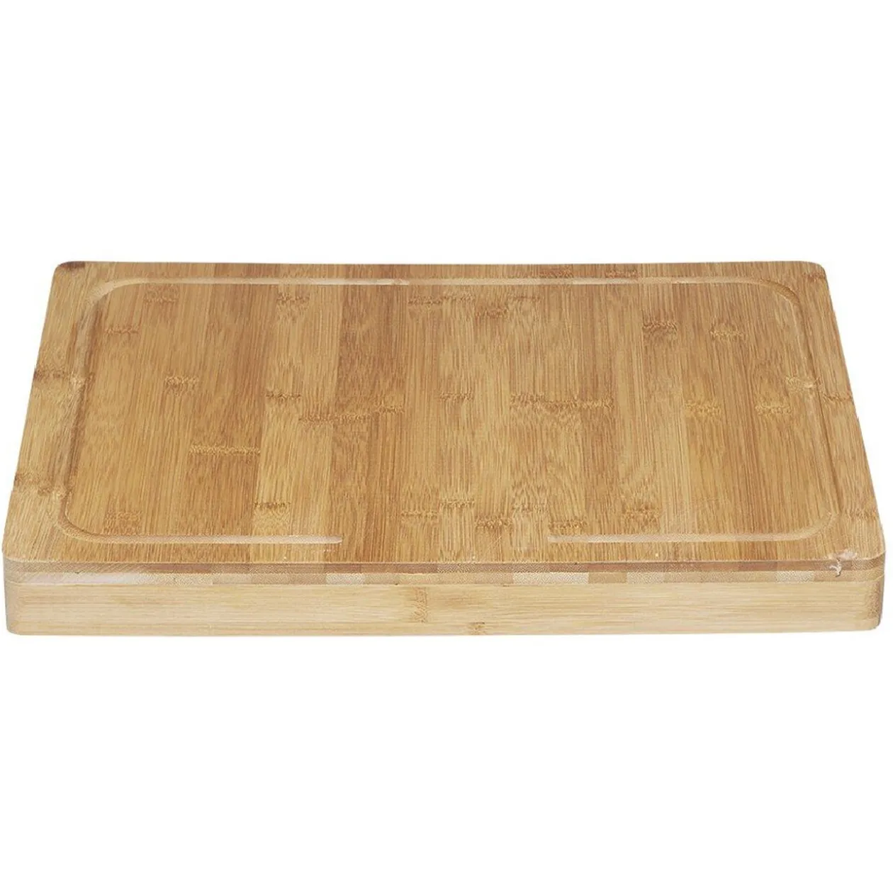 Planche à découper avec rebord en bambou