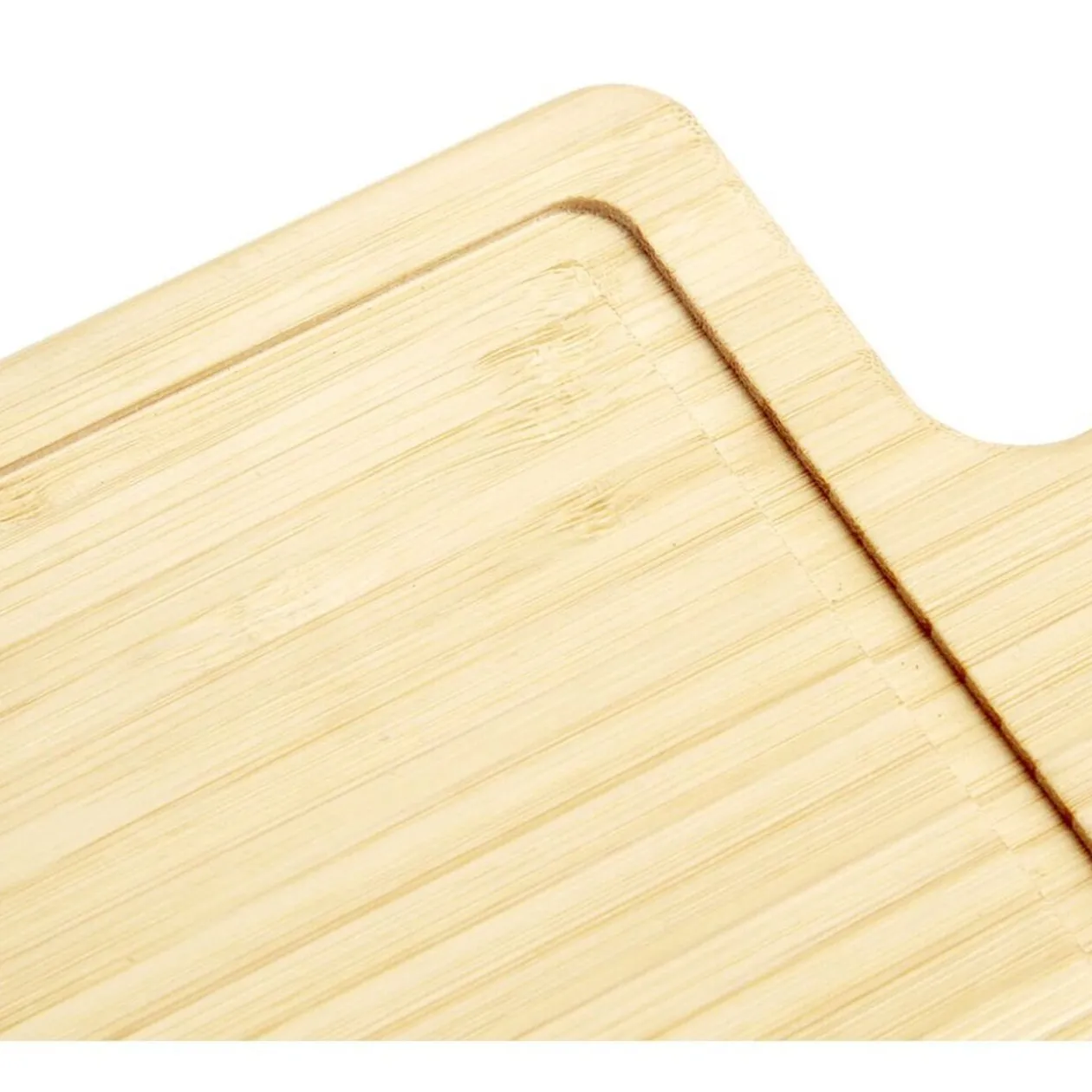 Planche de presentation et à découper en bambou 75x19,5xH1,8cm