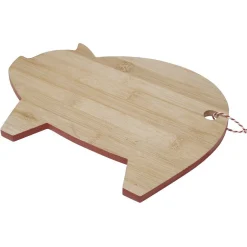Planche en bambou forme cochon