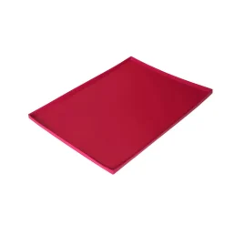 Plaque de cuisson en silicone rose