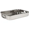 Plat à four rectangulaire en inox
