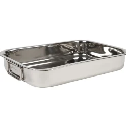 Plat à four rectangulaire en inox