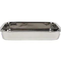 Plat à four rectangulaire en inox