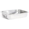 Plat à lasagnes en inox 27x19,5xH6,5cm