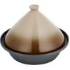Plat à tajine fonte d'aluminium Ø30xH20cm