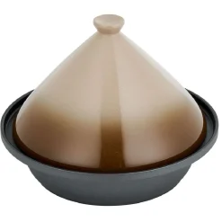 Plat à tajine fonte d'aluminium Ø30xH20cm