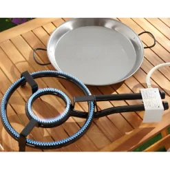 PLAT A PAELLA AVEC RECHAUD