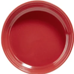 Plat crème brûlée rouge