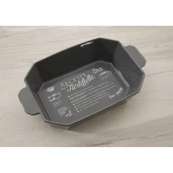 Plat de cuisson rectangulaire XXL design recette tartiflette
