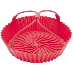 Plat de cuisson silicone multiusage silicone rouge