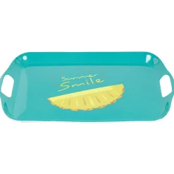 Plateau bleu Ananas Summer smile