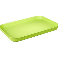 Plateau coloré en plastique