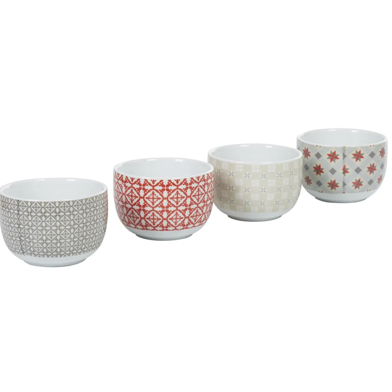 Plateau de service et bols carreaux de ciment 4 design