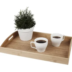 Plateau en bambou naturel