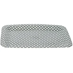 Plateau en plastique à motif pois