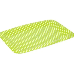 Plateau en plastique à motif pois