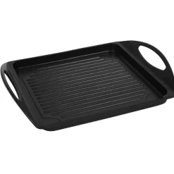 Plateau grill antiadhérent fonte d'aluminium