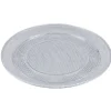 Plateau rond blanc luxe