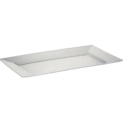 Plateau réutilisable transparent x10