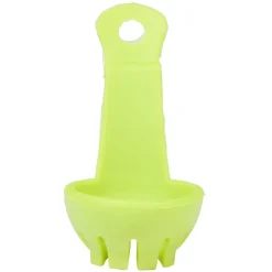 Pocheuse à oeufs verte silicone x2