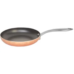 Poêle aluminium extérieur cuivre ø24 cm