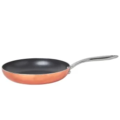 Poêle aluminium extérieur cuivre ø28 cm