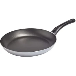 Poêle aluminium gris ou bleu Ø28 cm