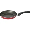 Poêle aluminium noir et rouge Ø20cm