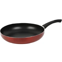 Poêle aluminium rouge
