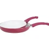 Poêle aluminium violette x2