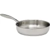 Poêle inox gris Ø24cm