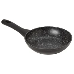 Poêle noire en aluminium effet pierre Ø20 cm