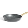 Poêle tous feux dont induction aluminium noir Ø28cm