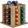 Porte capsules en bois mdf naturel