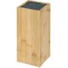 Porte couteaux en bambou 10,5x10,5xH22cm