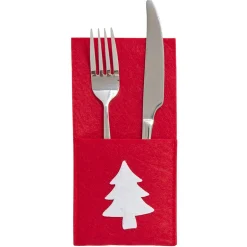 Porte couvert de noël en feutrine
