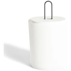 Porte essuie tout fer noir Ø15,5xH28,5cm