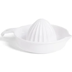 Presse agrume en plastique blanc L18,5cm