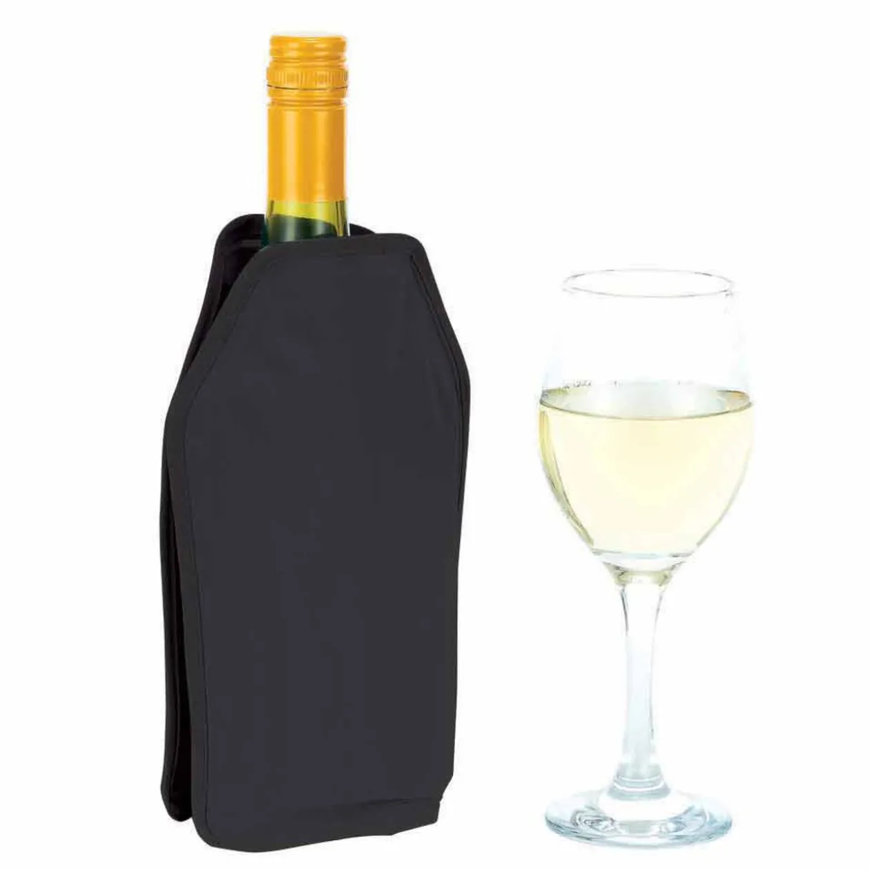 Rafraichisseur à vin avec gel réfrigérant noir