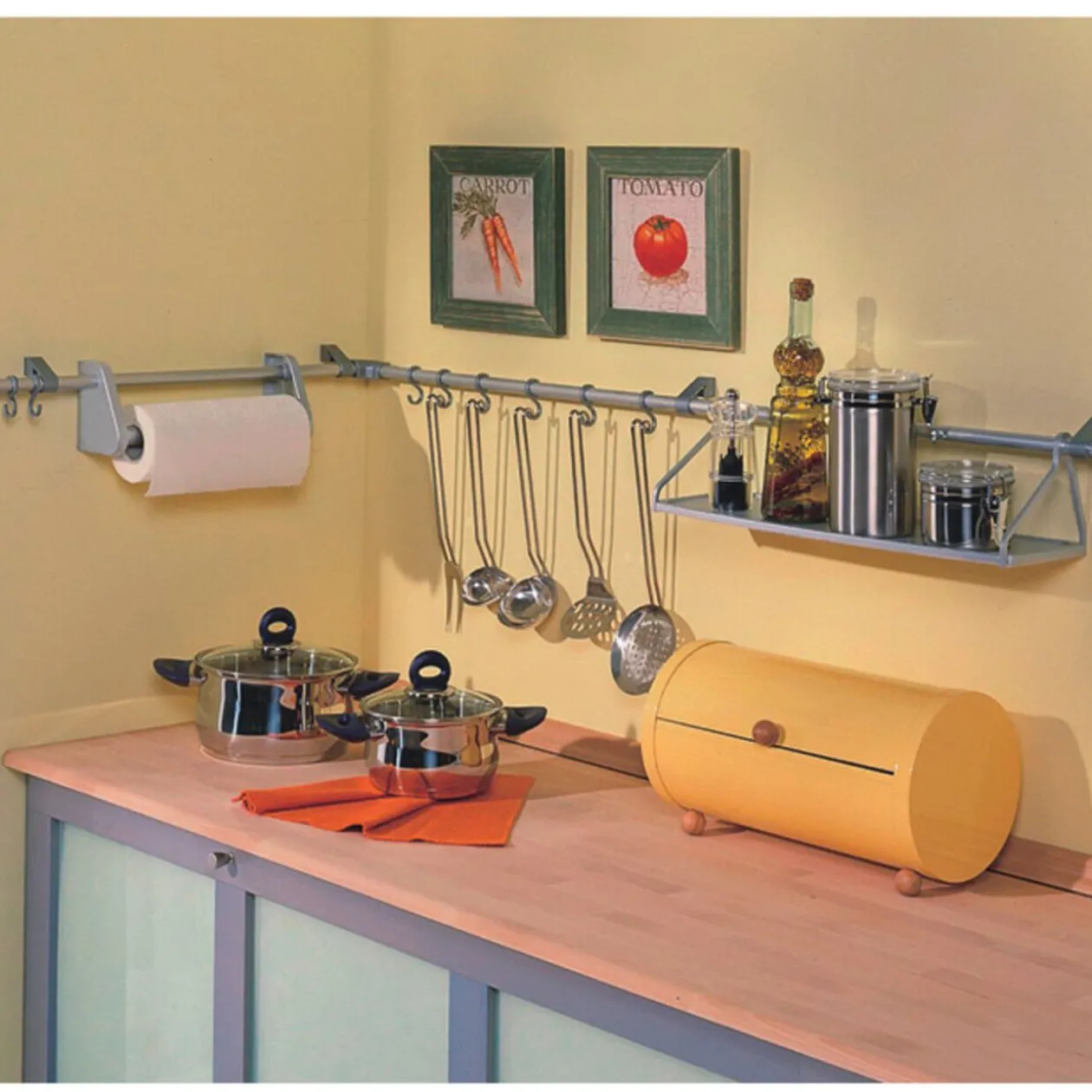 Rail de cuisine d angle