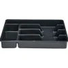 Range couverts gris foncé