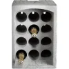 Range-bouteilles 12 emplacements gris
