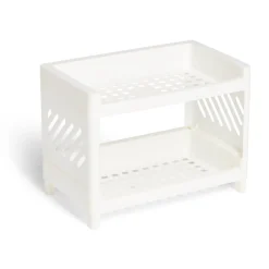 Rangement à épices Sun Day polypropylène blanc L24x18xH14,5cm