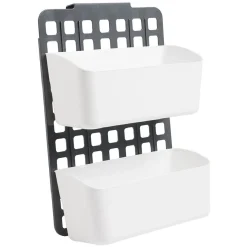 Rangement de porte ajustable gris