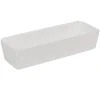 Rangement pour tiroir blanc clipsable