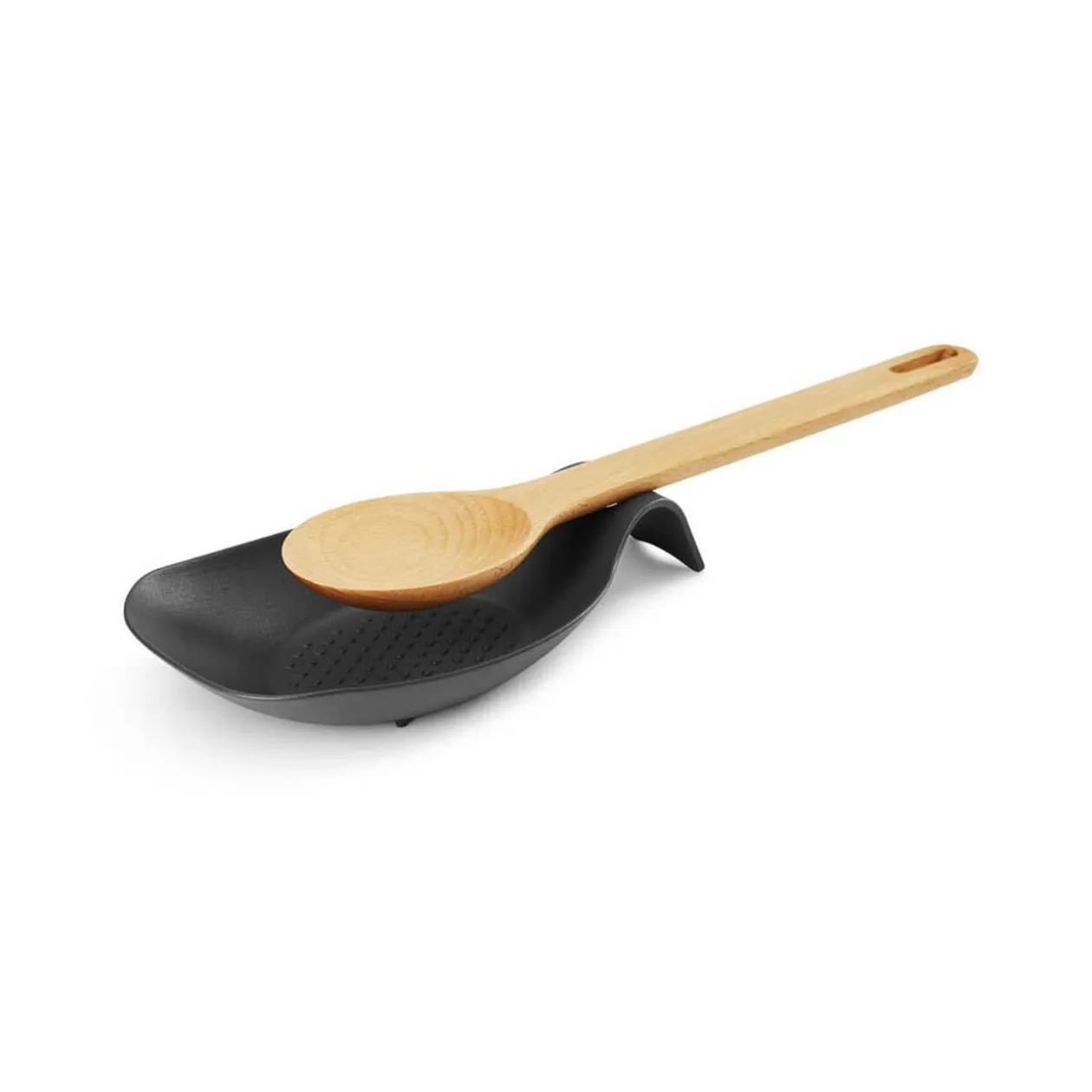 Repose ustensile Metaltex gris foncé