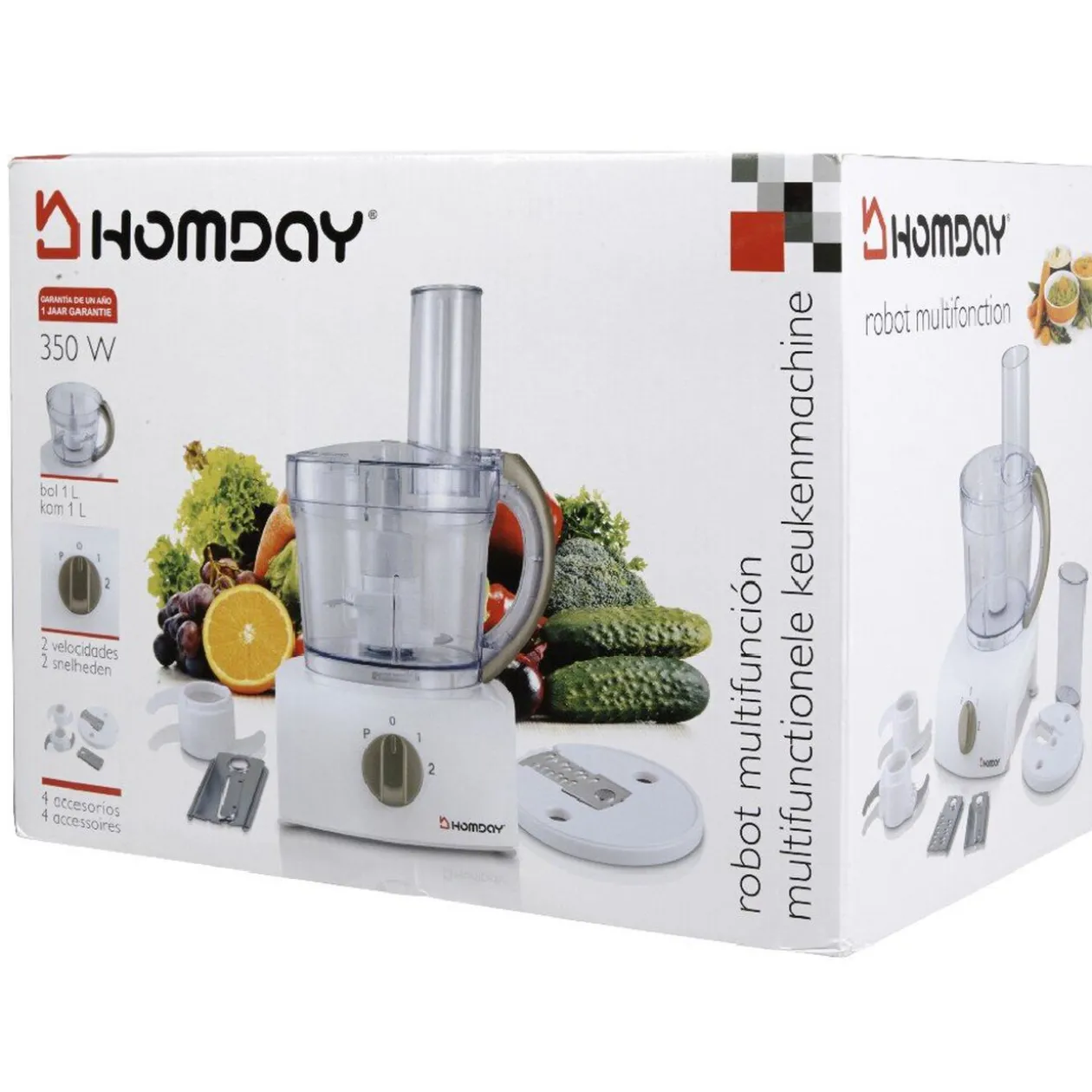 Robot multifonctions Homday