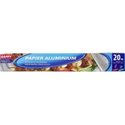 Rouleau d'aluminium ménagé de 20m