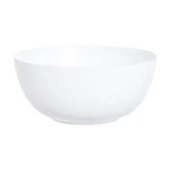 Saladier blanc Diwali en verre